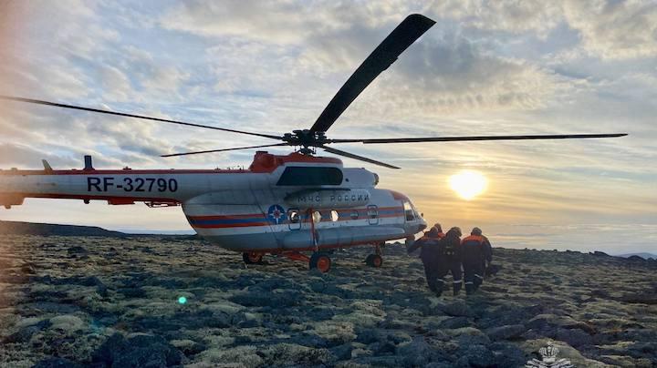В Хибинах спасли упавшего со скалы туриста